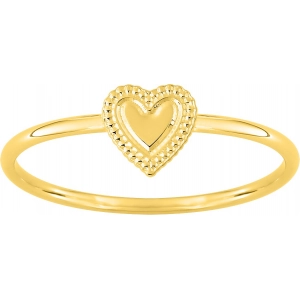 Anillo 9Kt Oro Amarillo Lua Blanca 210867.89.12 -  Talla 12