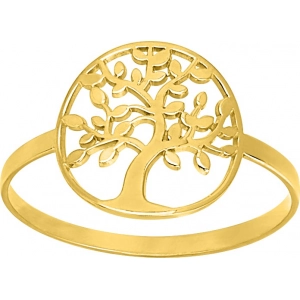 Anillo árbol 9Kt Oro Amarillo Lua Blanca  0M45763.9 Talla 9