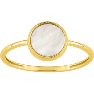 Anillo con madreperla 9Kt Oro Amarillo Lua Blanca 210742.89.12 -  Talla 12