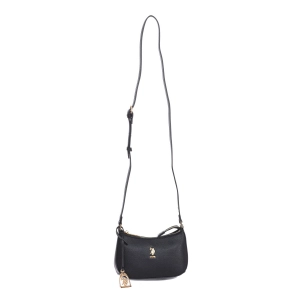 Bolso bandolera U.S. POLO ASSN. BEUJE6005WVP mujer Color: Negro