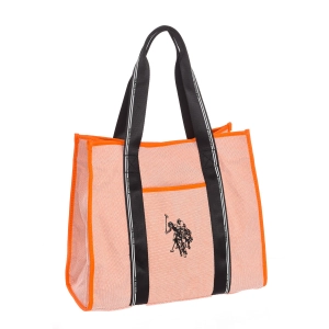 Bolso shopper U.S. POLO ASSN. BEUCV6023WUA mujer Color: Naranja