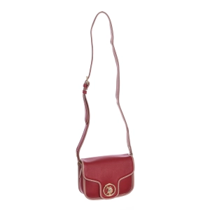 Bolso shoulder U.S. POLO ASSN. BIUS55626WVP mujer Color: Granate