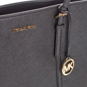 Bolso Tote Jet Set Travel Michael Kors 35F0GTVT9L mujer Color: Negro