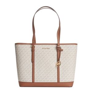 Bolso Tote Jet Set Travel Michael Kors 35T0GTVT3V mujer Color: Crema