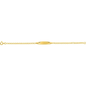 Pulsera bebé 18Kt Oro Amarillo 656.7HVA.14 Talla 14