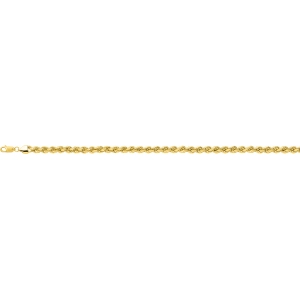 Pulsera cadena soga 9Kt Oro Amarillo 733486.2.19 Talla 19