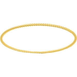 Pulsera chapado en oro 226126.60 Talla 60 Lua blanca