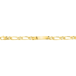 Pulsera chapado en oro Lua Blanca  227465.89.21 Talla 21