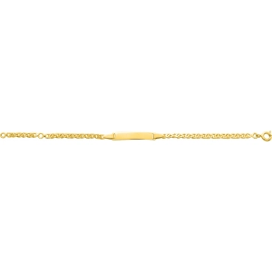 Pulsera chapado en oro 227447.89.15 Talla 15 Lua blanca