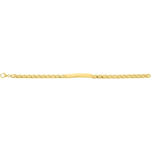 Pulsera chapado en oro 227441.89.19 Talla 19 Lua blanca