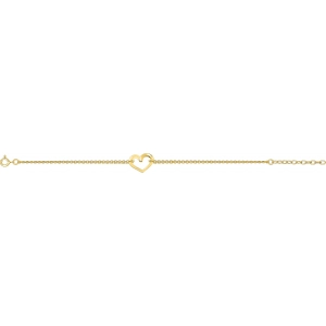 Pulsera chapado en oro Lua Blanca CCEV3186.0