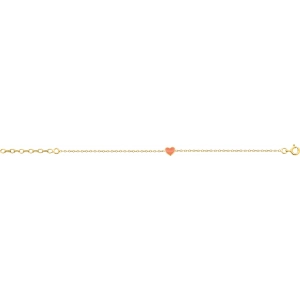 Pulsera con lacado chapado en oro Lua Blanca 256843.0