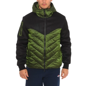 Chaqueta acolchada con capucha Vuarnet AMF21275 hombre Talla: L Color: Verde