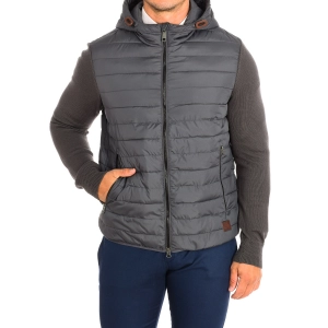 Chaqueta con Capucha La Martina TMO005-PL111 hombre Talla: L Color: Gris