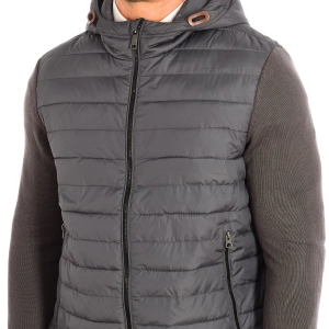 Chaqueta con Capucha La Martina TMO005-PL111 hombre Talla: L Color: Gris