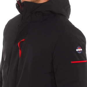 Chaqueta impermeable SMF21410 hombre Talla: M Color: Negro