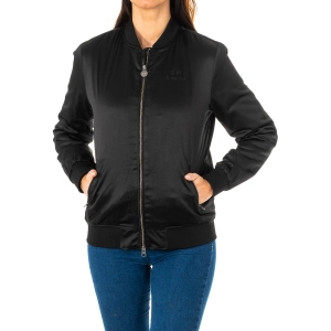 Chaqueta manga larga con cuello redondo La Martina KWO600 mujer Talla: 4 Color: Negro