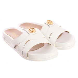 CLARA 509 - Sandalia estilo Slipper mujer Talla: 39 Color: Blanco Liu Jo 