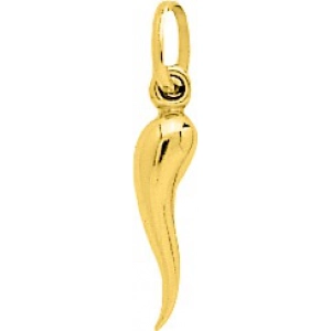 Colgante 18Kt Oro Amarillo 3956 Lua blanca