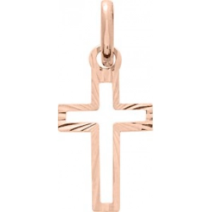 Colgante cruz 18Kt Oro Rosa 32157X