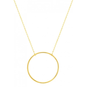 Collar 18Kt Oro Amarillo 8908.42 Talla 42 Lua blanca