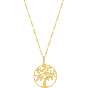 Collar árbol 18Kt Oro Amarillo 8141