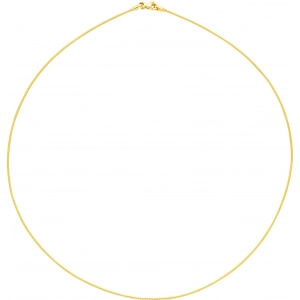 Collar Avvolto 18Kt Oro Amarillo 34355 Lua blanca