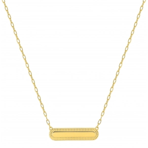 Collar oro amarillo 18kt Lua Blanca 4.0728.89.0