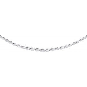 Collar Plata 925 Lua Blanca 325564.45 -  Talla 45