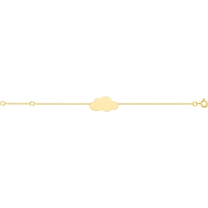 IdPulsera bebé 18Kt Oro Amarillo GT64G71.14 Talla 14