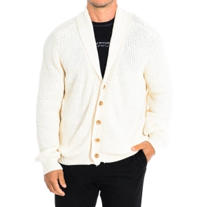 Jersey de Punto Manga Larga La Martina TMS002-XC040 hombre Talla: L Color: Beige