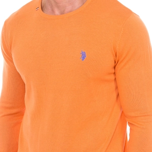 Jersey Manga Larga U.S. POLO ASSN. 67923 hombre Talla: 3XL Color: Naranja