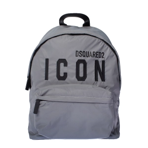 Mochila Icon reflectante Dsquared2 DQ2024D0-A6HDQ Unisex Color: Gris