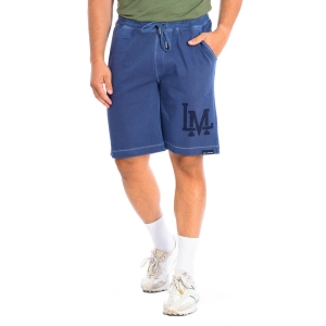 Pantalón corto deportivo La Martina TMB305-JS329 hombre Talla: S Color: Azul