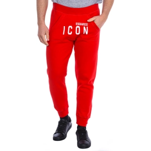 Pantalón deportivo Dsquared2 S79KA0001-S25042 Talla: L Color: Rojo 