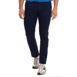 Pantalón Largo con bajos con corte recto La Martina TMT002-TW417 hombre Talla: 30 Color: Azul