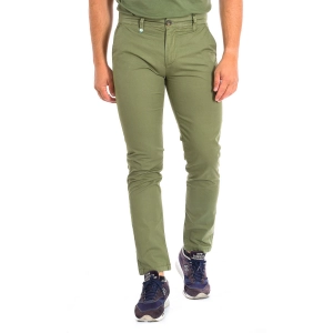 Pantalón Largo con bajos con corte recto La Martina TMT002-TW417 hombre Talla: 30 Color: Verde