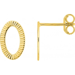 Pendientes oro amarillo 18Kt Lua Blanca 3.0647.89.0