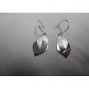 Pendientes  corchete Plata 925 rh Lua Blanca 458409.0