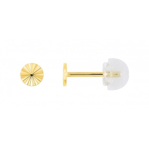 Pendientes tornillo  oro amarillo 9kt Lua Blanca 310708.89.0