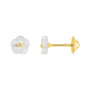 Pendientes tornillo +vis oro amarillo 18kt Lua Blanca 30PT48QVK.0