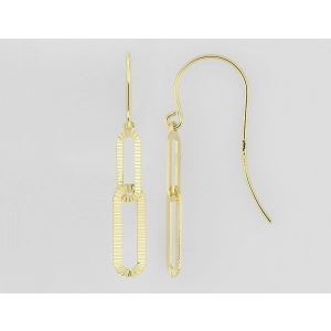 Pendientes croch oro amarillo 18kt Lua Blanca 3.0623.89.0