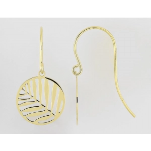 Pendientes croch oro amarillo 18kt Lua Blanca 3.0636.89.0