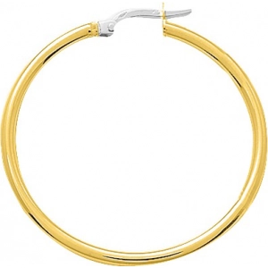 Pendientes de aro medio par 18Kt Oro Amarillo 3769.2B