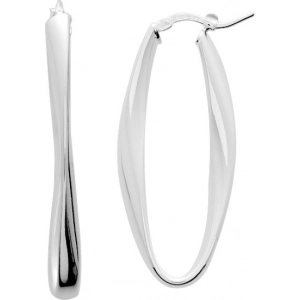 Pendientes de aro par Plata 925 Lua Blanca 328160.0