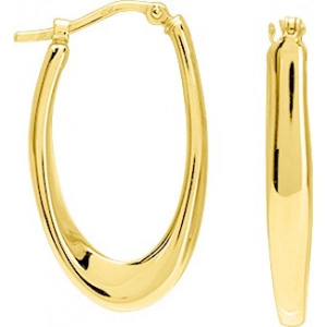 Pendientes medio par electrorecubrimiento 18Kt Oro Amarillo 6729.8B