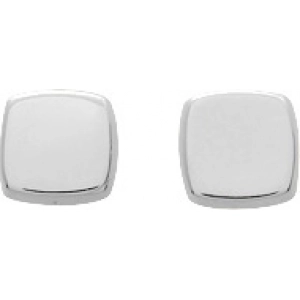 Pendientes par 18Kt Oro Blanco 9562L Lua blanca