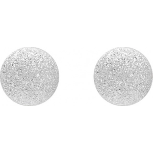 Pendientes par  5mm 18Kt Oro Blanco 9267.1N Lua blanca