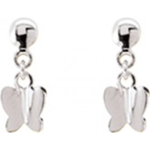 Pendientes par 9Kt Oro Blanco 0M1834NZ Lua blanca