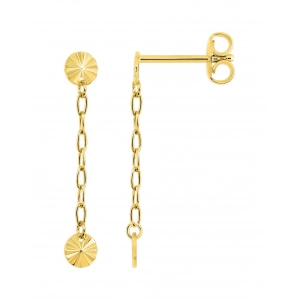 Pendientes pdt oro amarillo 9kt Lua Blanca 310709.89.0